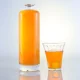 tall cylinder shape 700ml 750ml crystal glass bottle