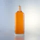 084-700ml 1000ml hot sale square whisky glass bottle with ropp cap