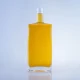 096-new design thickness bottom flat whisky glass bottle