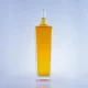 118-700ml transparent square thickness bottom screw cap vodka bottle