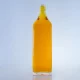 142-hot sale square bottom whisky glass bottle with screw cap