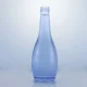 146-330ml wholesale blue water glass bottle