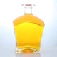 187-Super clear whiskey vodka bottles with a wide mouth