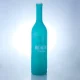 green color and screen printing vodka bottle 750ml