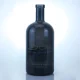 294-high quality matte black round liquor bottle