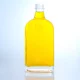 custom flat small size bulk liquor bottle