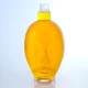 418-700ml soldier face unique bottom clear bottle