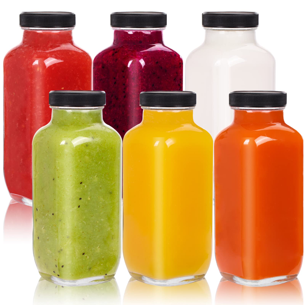 Glass Juice Jars: The Ideal Choice for Fresh and Sustainable Packaging, with Frequently Asked Questions